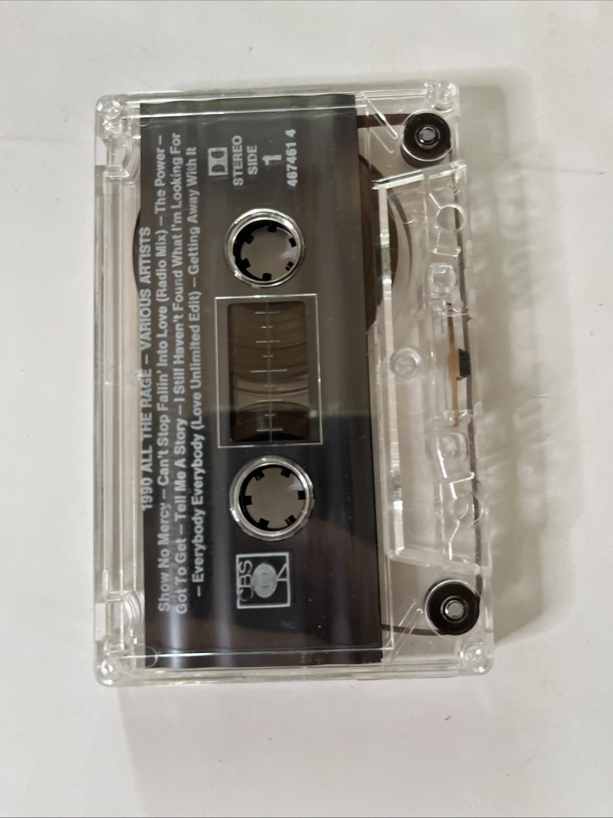 Various – 1990 All The Rage (Cassette, 1990) Australia 467461 4