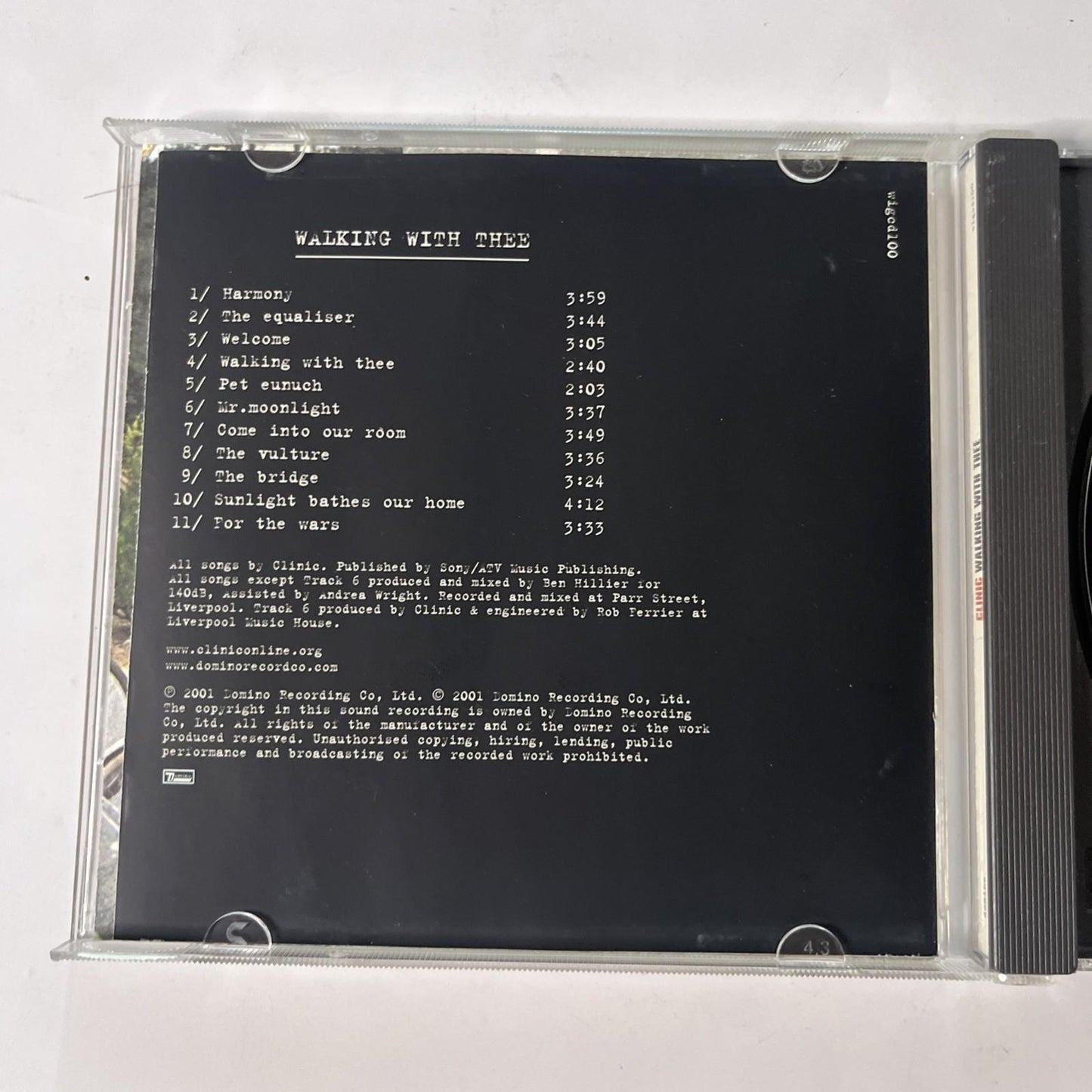 Clinic – Walking With Thee (CD, 2002) Europe wigcd100