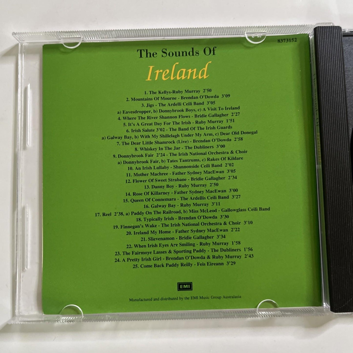 Various – The Sounds Of Ireland (CD, 1989) Australia 8373152