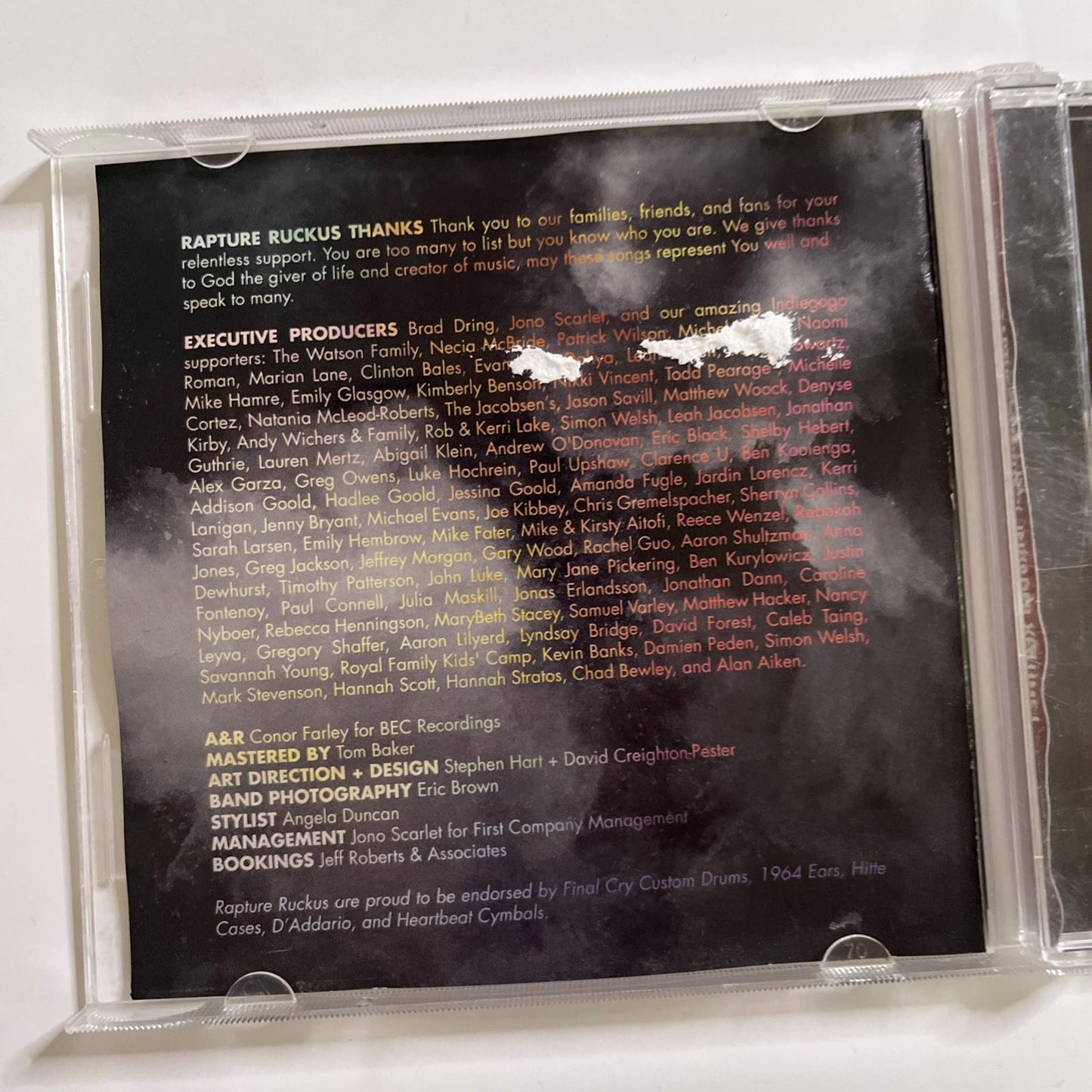 Rapture Ruckus – Invader Volume 1 (CD, 2014) US BED000007