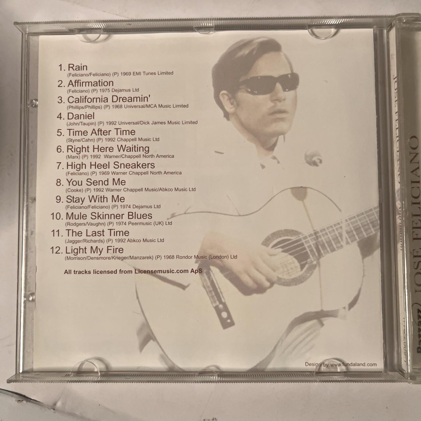 José Feliciano – Affirmation (CD, 2004) Europe 1PAZZ009-1