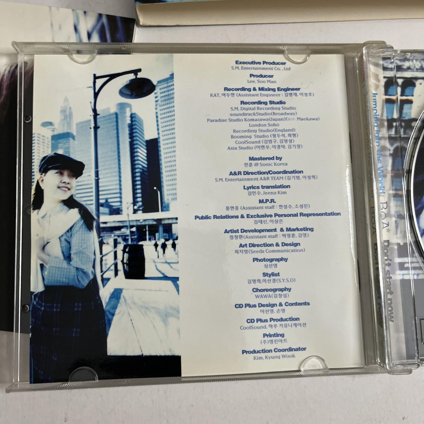 BoA - Don't Start Now : Jumping Into The World (CD, 2001) Korea