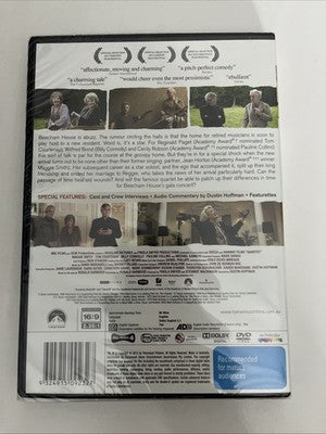 Quartet (DVD, 2012) Dustin Hoffman, Maggie Smith NEW Sealed