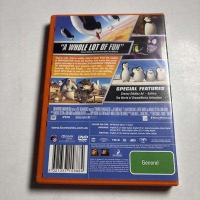 Penguins of Madagascar (DVD, 2014) Region 4 NEW