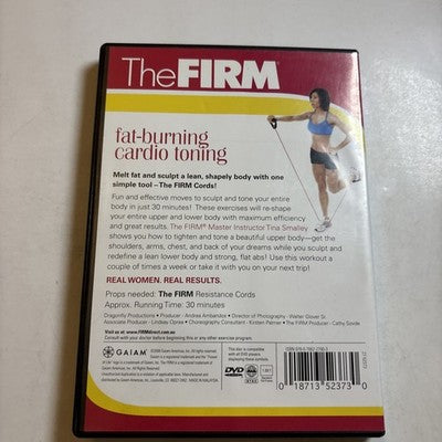 The Firm Fat Burning Cardio Toning Fitness (DVD, 2006) All Regions NEW