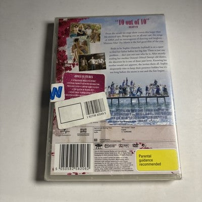 Mamma Mia! (DVD, 2008) Meryl Streep, Colin Firth Region 4 *New Sealed*