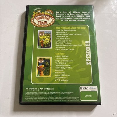 Dinosaur Train - Campout! & Have You Heard About The Herd (DVD) Region 4 NEW