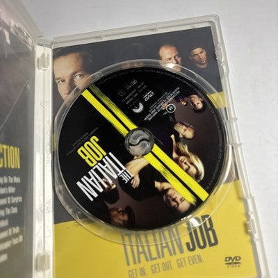 The Italian Job (DVD, 2003) Mark Wahlberg, Charlize Theron Region 4