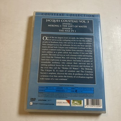 Jacques Cousteau Volume 3 Mekong / The Nile (DVD) All Regions NEW