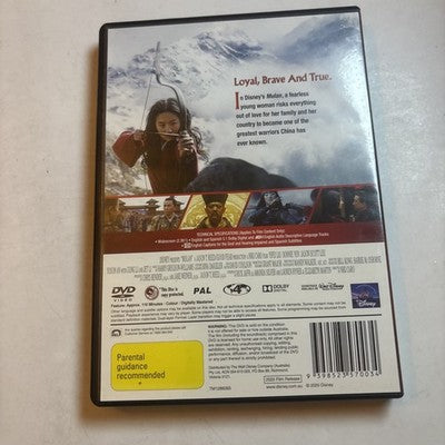 Mulan (DVD, 2020) Yifei Liu, Chen Tang, Donnie Yen Region 4 NEW