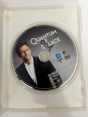 Quantum of Solace (DVD, 2007) Daniel Craig, Olga Kurylenko Region 4