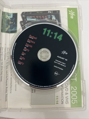 11:14 (DVD, 2003) Rachael Leigh Cook, Patrick Swayze, Hilary Swank Region 4