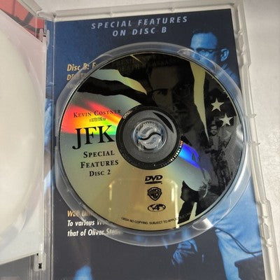 JFK - Special Edition: the Director's Cut (DVD, 1991) Kevin Costner Region 4