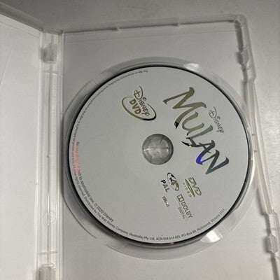 Mulan (DVD, 2020) Yifei Liu, Chen Tang, Donnie Yen, Doua Moua Disney Region 4