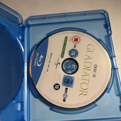 Gladiator - Definitive Edition (Bluray, 2000) Russell Crowe Region B