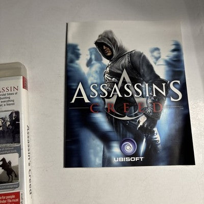 Assassin's Creed Sony PS3 Manual