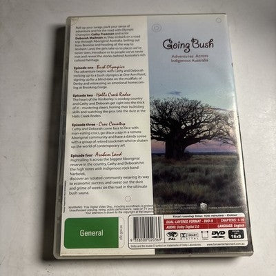 Going Bush (DVD, 2005) Deborah Mailman, Cathy Freeman Region 4 NEW