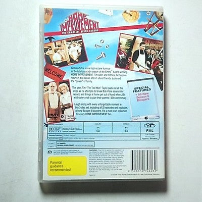 Home Improvement : Season 6 (DVD, 1996) NEW
