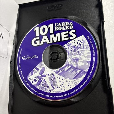 101 Card & Board Games PC CDROM Compilation Nodtronics