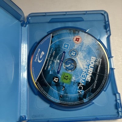 The Bourne Supremacy (Blu-ray, 2004) Matt Damon Region B