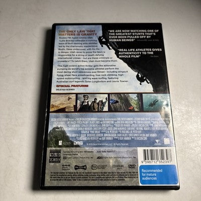 Point Break (DVD, 2015) Luke Bracey, Delroy Lindo, Glynis Barber Region 4 NEW