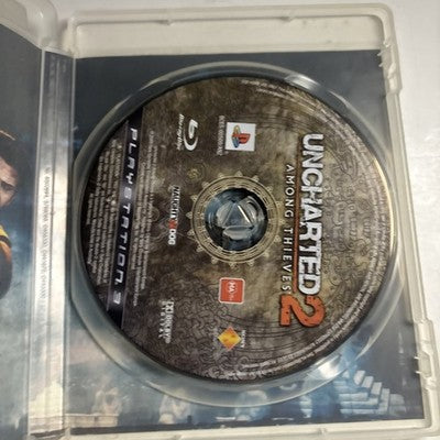 Uncharted 2 Among Thieves Sony Playstation 3 PS3 Video Game
