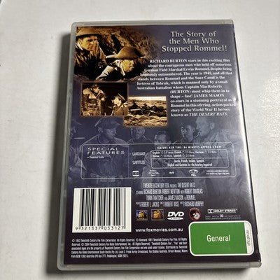The Desert Rats (DVD, 1953) Richard Burton, James Mason Region 4 NEW
