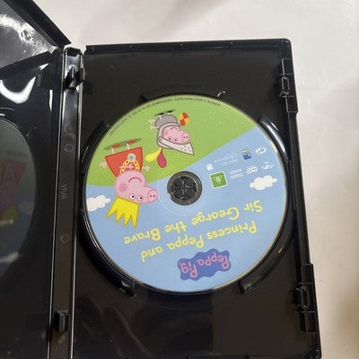 Peppa Pig - Princess Peppa & Sir George the Brave (DVD, 2009) Region 4