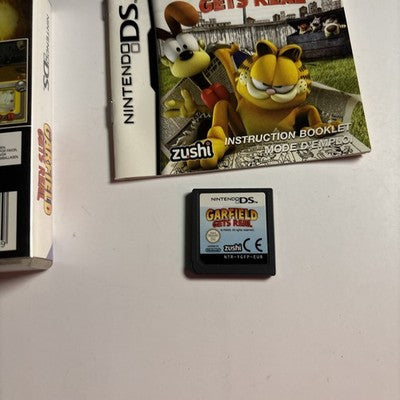 Garfield Gets Real Nintendo DS Game + Manual (2009) Complete