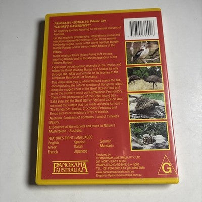 Panorama Australia - Volumes 2 Nature's Masterpiece (DVD) All Regions NEW