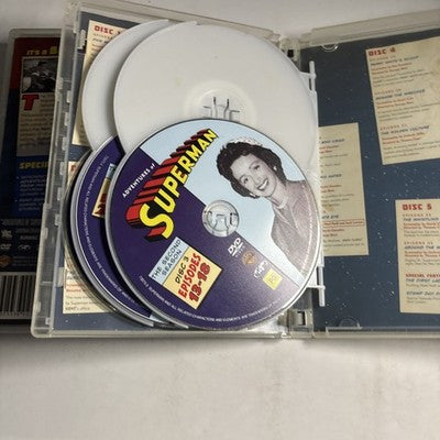 Adventures of Superman : Season 1 & 2 (DVD, 1952, 10-Disc) Region 4