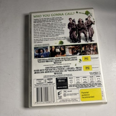 Ghostbusters / Ghostbusters II (DVD, 1989) Bill Murray Region 4 NEW