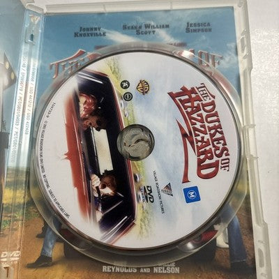 Dukes of Hazzard (DVD, 2005) Johnny Knoxville, Jessica Simpson Region 4