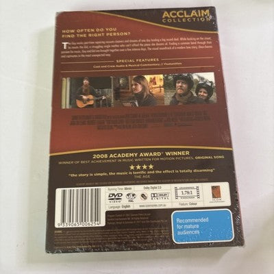 Once (DVD, 2007) Glen Hansard, Marketa Irglova Region 4 *New Sealed*