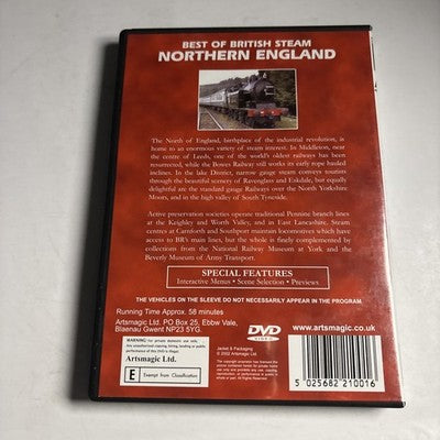 The Best of British Steam - Northern England (DVD, 1994) All Regions NEW