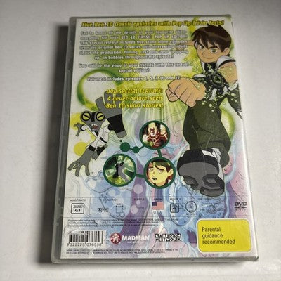 Ben 10 - Special Pop Up Edition : Volume 1 (DVD, 2008) Region 4 NEW