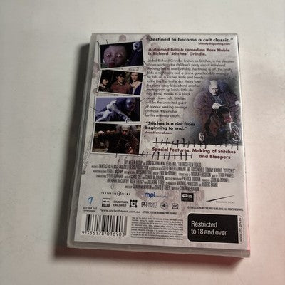 Stitches (DVD, 2012) Ross Noble Region 4 *New Sealed*
