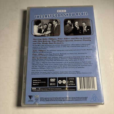 The Last Goon Show of All (DVD, 1972) BBC Region 4 Peter Sellers *New Sealed*