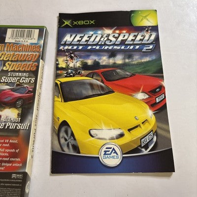 Need For Speed Hot Pursuit 2 Xbox Original PAL Complete With Manual