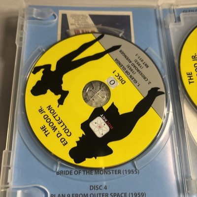The Ed D. Wood Jr. Collection (DVD, 1959, 4-Disc) All Regions