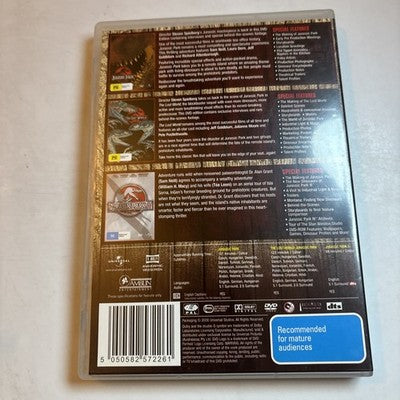 Jurassic Park / Jurassic Park The Lost World / Jurassic Park 3 DVD Region 4 NEW