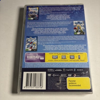 The Smurfs / the Smurfs 2 / Smurfs - The Lost Village DVD Region 4,2 NEW