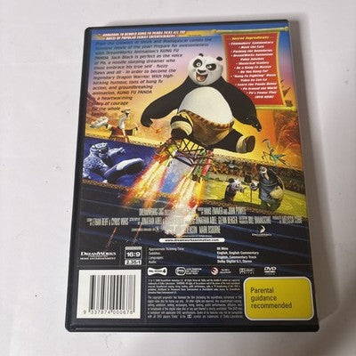 Kung Fu Panda (DVD, 2008) Jack Black Region 4 NEW