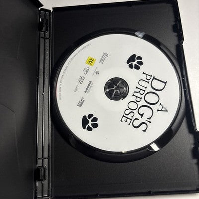 A Dogs Purpose (DVD, 2017) Dennis Quaid, Britt Robertson, Pooch Hall, Region 4
