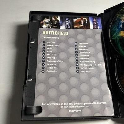 Doctor Who - Battlefield (DVD, 1989) Sylvester McCoy, Sophie Aldred Region 4,2