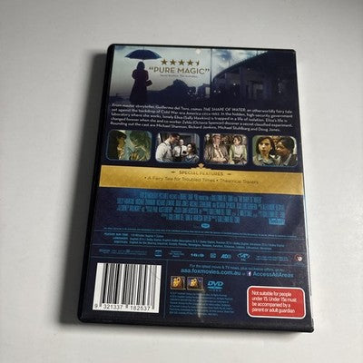 The Shape of Water (DVD, 2017) Region 4 NEW
