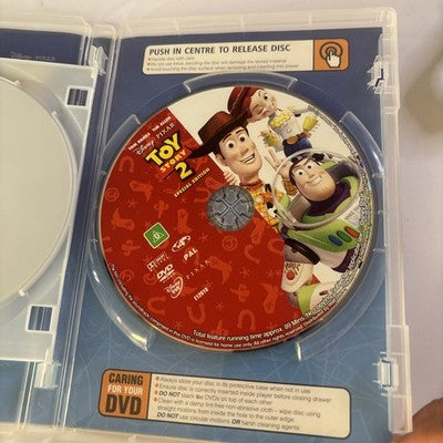 Toy Story / Toy Story 2 / Toy Story 3 (DVD, 2010) Region 4
