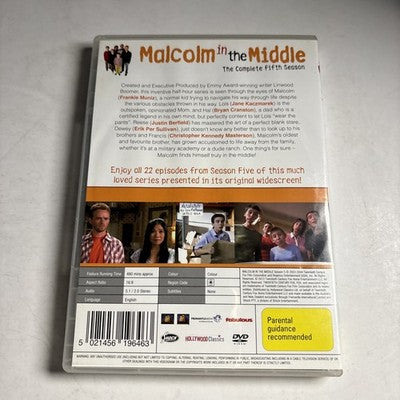 Malcolm in the Middle : Season 5 (DVD, 2004) Region 4 NEW