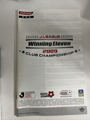 Winning Eleven Club Championship 2009 PlayStation PS2 NTSC-J JAPAN Game Complete