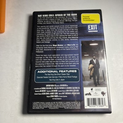 Nat King Cole: Afraid of the Dark (DVD, 2014) All Regions NEW